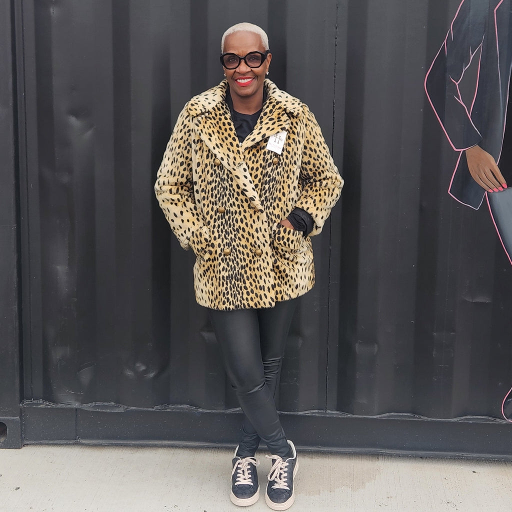Cheeta Print Coat