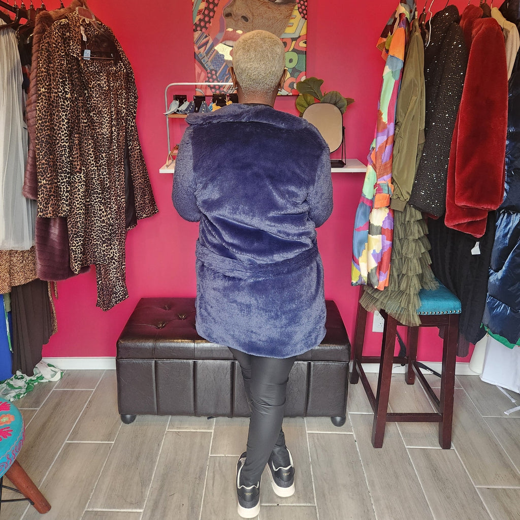 Navy Blue Coat - size M
